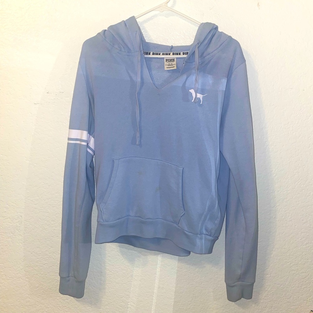 Blue Victoria Secret Pink Jacket